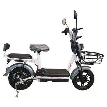 Велосипед з електромотором SPARK ZIPPY 14" 48V/400W/12Ah сірий 246438 фото