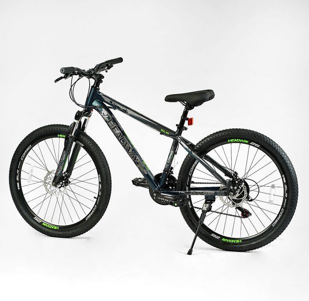 Велосипед Corso &laquo;HEADWAY&raquo; 26" дюймов HW-26566 (1) рама алюминиевая 15``, оборудование Shimano 21 скорость, 138278 фото