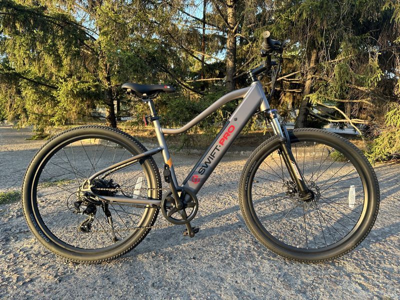 Электровелосипед SWIFT.PRO 27,5 MTB AL "EHIM011" E-BIKE 350W 4040E_grey фото