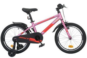 Велосипед ST 18" SPACE KID GEON BH рама-10" светло-розовый с крылом Pl 2024 OPS-SK-18-003 фото