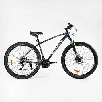 Велосипед Corso &laquo;ATLANTIS&raquo; 29" дюймів LT-29115 (1) рама алюмінієва 18``, обладнання Shimano 21 швидкість, 138298 фото