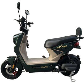 Велосипед з електромотором SPARK AMP 14" 48V/800W/25Ah темно-зелений 247902 фото