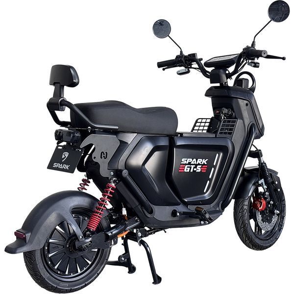 Велосипед с электромотором SPARK GT-S 16" 72V/1500W/20Ah LiFePO4 тёмно-графитовый (м) 259187 фото