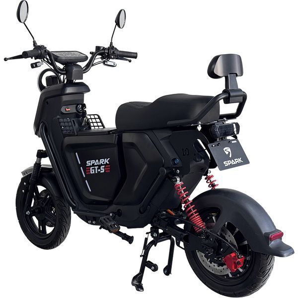 Велосипед с электромотором SPARK GT-S 16" 72V/1500W/20Ah LiFePO4 тёмно-графитовый (м) 259187 фото