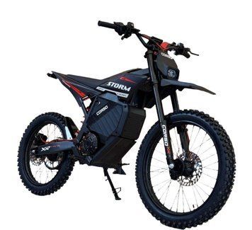 Диртбайк электрический Corso Storm E-3000 Rally SM-42506 стальная рама, двигатель 2999W, аккумулятор литиевый 72V27AH 195550 фото