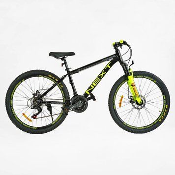 Велосипед Corso &laquo;Next&raquo; 26" дюймів NX-26060 (1) рама алюмінієва 15&rsquo;&rsquo;, перемикачі Shimano, 21 швидкість, 150660 фото