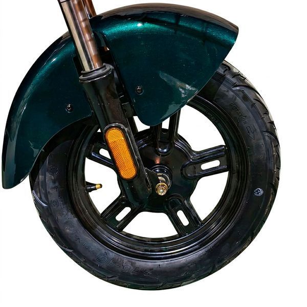 Велосипед з електромотором SPARK R7 14" 60V/800W/25Ah зелений 247912 фото