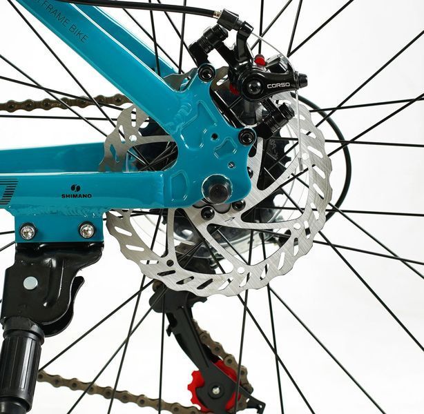 Велосипед Corso &laquo;Next&raquo; 26" дюймов NX-26464 (1) рама алюминиевая 15&rsquo;&rsquo;, переключатели Shimano, 21 скорость, 150659 фото