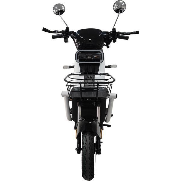 Велосипед с электромотором SPARK BOOST EVO 14" 72V/1200W/20Ah белый 251388 фото