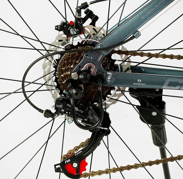 Велосипед Corso &laquo;Next&raquo; 26" дюймов NX-26868 (1) рама алюминиевая 15&rsquo;&rsquo;, переключатели Shimano, 21 скорость, 150658 фото