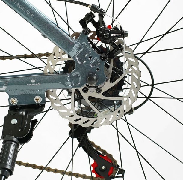 Велосипед Corso &laquo;Next&raquo; 26" дюймов NX-26868 (1) рама алюминиевая 15&rsquo;&rsquo;, переключатели Shimano, 21 скорость, 150658 фото