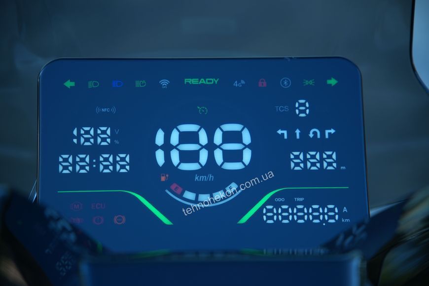 Електричний мопед Garow L2026 / W-4052 двигун 2999W, акумулятор літій-залізо-фосфатний 72V/48Ah, колеса 12&rsquo;&rsquo; 195665 фото