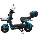 Велосипед с электромотором SPARK BOOST EVO 14" 72V/1200W/20Ah бирюзовый 251389 фото