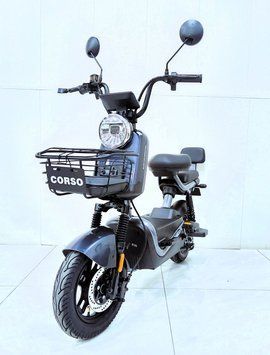 Электрический мопед Corso "Raven" RN-191075(1), двигатель 800W, аккумулятор 60V/20Ah 190742 фото