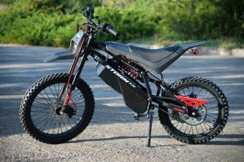 Діртбайк електричний Corso Storm E-2500 Trail SR-74640 (1) рама сталева, двигун 2500W, акумулятор літієвий 60V27AH 192601 фото