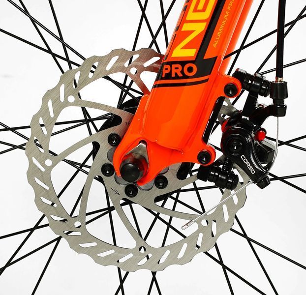 Велосипед Corso &laquo;Next&raquo; 26" дюймов NX-26994 (1) рама алюминиевая 15&rsquo;&rsquo;, переключатели Shimano, 21 скорость, 150661 фото