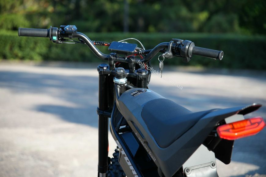 Діртбайк електричний Corso Storm E-2500 Trail SR-74640 (1) рама сталева, двигун 2500W, акумулятор літієвий 60V27AH 192601 фото