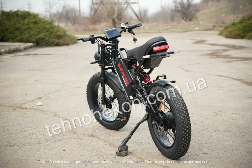 Электрофетбайк Corso "MX-5 Power" 20" дюймов MX-93440 (1) рама стальная, двигатель 1200W, аккумулятор 60V25AH 190298 фото