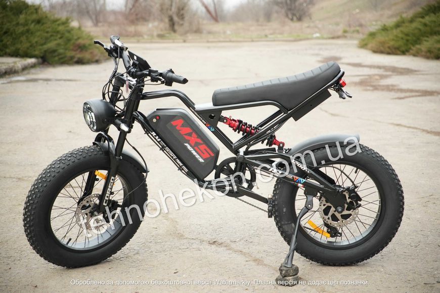 Электрофетбайк Corso "MX-5 Power" 20" дюймов MX-93440 (1) рама стальная, двигатель 1200W, аккумулятор 60V25AH 190298 фото