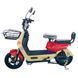 Велосипед з електромотором SPARK R8 14" 60V/800W/20Ah LiFePO4 бежевий з червоним 247914 фото 1