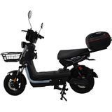 Велосипед с электромотором SPARK BOOST EVO 14" 72V/1200W/20Ah черный с серым 251386 фото