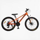 Велосипед Спортивний Corso 24" дюймів &laquo;PHANTOM&raquo; PH-26921 (1) рама сталева 11&rsquo;&rsquo;, обладнання Saiguan 21 швидкість, зібран на 75%,у мішку [Мішок] 176359 фото