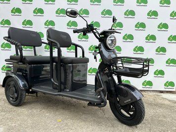 Електричний трицикл Corso &laquo;RAW&raquo; RW-220075 , електродвигун 1200W, акумулятор 72V/23Ah графеновий, колеса 300-10 182699 фото