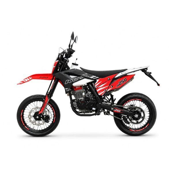Мотоцикл KOVI JN250 MOTARD KOVI JN250 MOTARD_red-black фото