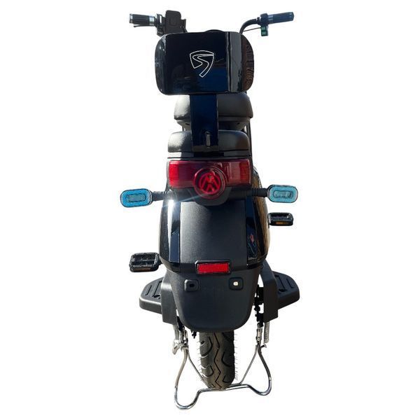Велосипед с электромотором SPARK BITE 60V/1000W/20Ah 14" черный 218753 фото