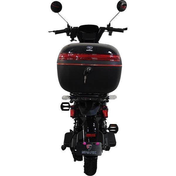 Велосипед с электромотором SPARK BOOST EVO 14" 72V/1200W/20Ah черный с серым 251386 фото