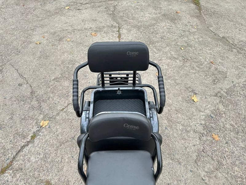 Электрический трицикл Corso "RAW" RW-220075, электродвигатель 1200W, аккумулятор 72V/23Ah графеновый, колеса 300-11 182699 фото