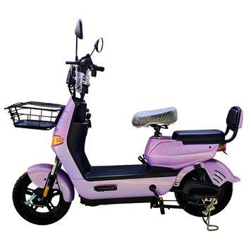 Велосипед з електромотором SPARK R8 14" 60V/800W/20Ah LiFePO4 бузковий 247916 фото