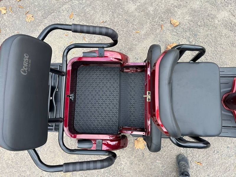 Електричний трицикл Corso &laquo;RAW&raquo; RW-756698 , електродвигун 1200W, акумулятор 72V/23Ah графеновий, колеса 300-10 182701 фото