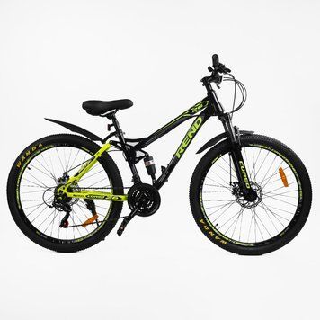 Велосипед Спортивний Corso 26" дюймів "Rend" RD-14196 (1) рама металева 15&rsquo;&rsquo;, Shimano 21 швидкість, зібраний на 75% 168077 фото