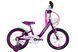 Велосипед Высокопрочная сталь 16" Formula CHERRY под трещоточку рама-8,5" фиолетовый с белым с корзиной Pl с OPS-FRK-16-214 фото