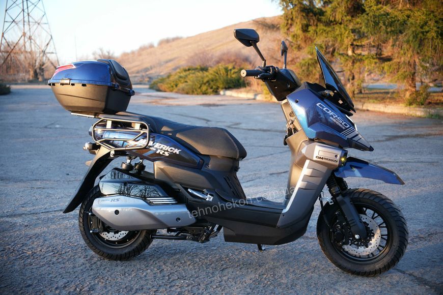 Електричний мопед Corso &laquo;Maverick RS&raquo; MR-603456 (1) двигун 2999W, акумулятор літій-залізо-фосфатний 72V/50Ah, в коробці 191307 фото