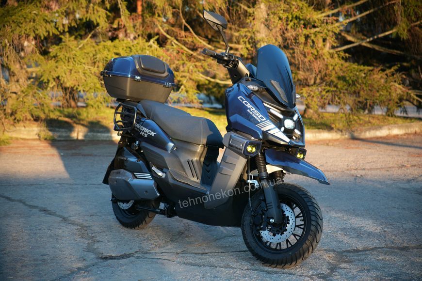 Електричний мопед Corso &laquo;Maverick RS&raquo; MR-603456 (1) двигун 2999W, акумулятор літій-залізо-фосфатний 72V/50Ah, в коробці 191307 фото