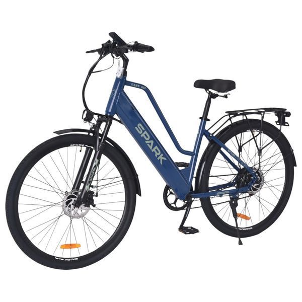Велосипед с электромотором SPARK E-CITY EASY GO 18" 48V/500W/12,5Ah синий 239963 фото