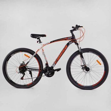 Велосипед CORSO 29`' дюймів "HIGH RACE PRO" HR-89732 (1) сталева рама 21", обладнання Shimano 21 115657 фото