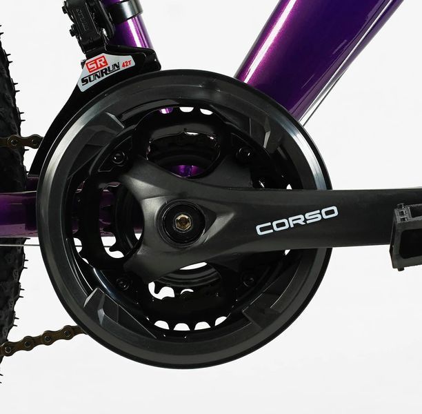 Велоcипед Corso &laquo;OLYMPIC&raquo; 26" дюймів LP-26017 (1) рама сталева 17", SunRun швидкість 21, 138173 фото