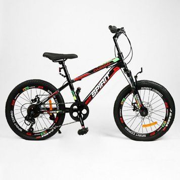 Велосипед Спортивный Corso &laquo;SPIRIT&raquo; 20" дюймов ST-92144 стальная рама 11", оборудование Shimano Revoshift RV-100, 7 скоростей 187638 фото