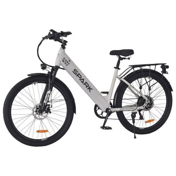 Велосипед с электромотором SPARK E-CITY EASY WAY 17" 48V/500W/12,5Ah серый матовый 239957 фото