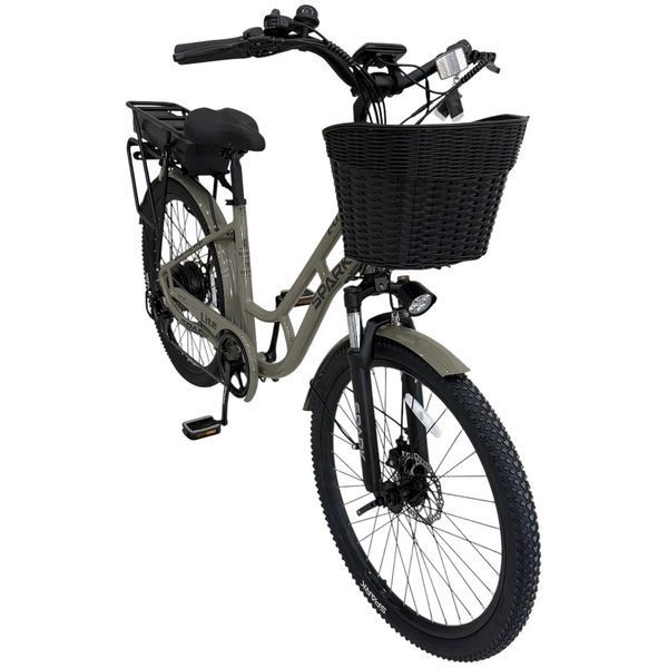 Велосипед с электромотором SPARK E-CITY LITE 17" 48V/500W/12,8Ah серый 218742 фото