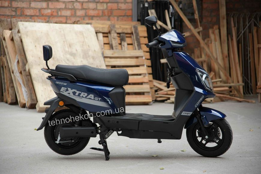 Електричний мопед Corso Extra XT-421683 двигун 1200W, акумулятор літій-залізо-фосфатний 64V/30Ah 194099 фото