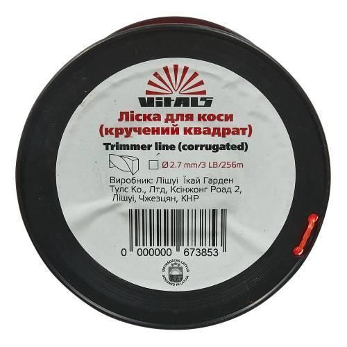 Леска для триммеров в бухте Vitals (крученый квадрат) 2.7мм*3LB (256 м.) 000067385 фото