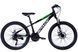 Велосипед ST 24" SPACE SATURN DD FR рама-13" чорно-зелений 2024 OPS-SP-24-013 фото 1