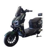 Електричний мопед Corso Kano KN-261073 двигун 2000W, акумулятор літій-залізо-фосфатний 72V/30Ah Зелений 195494 фото