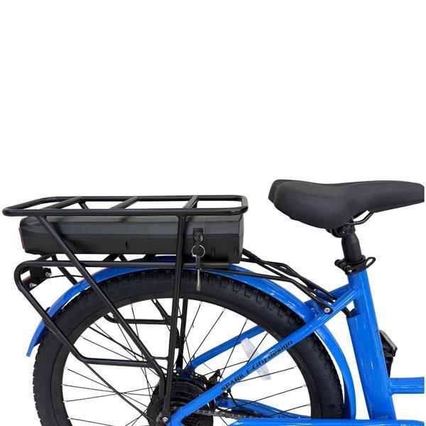 Велосипед с электромотором SPARK E-CITY LITE 18" 48V/500W/12,8Ah синий 218744 фото