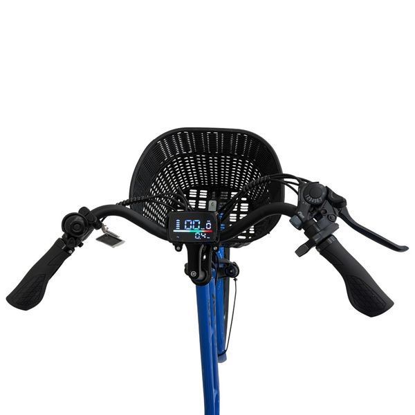 Велосипед с электромотором SPARK E-CITY LITE 18" 48V/500W/12,8Ah синий 218744 фото