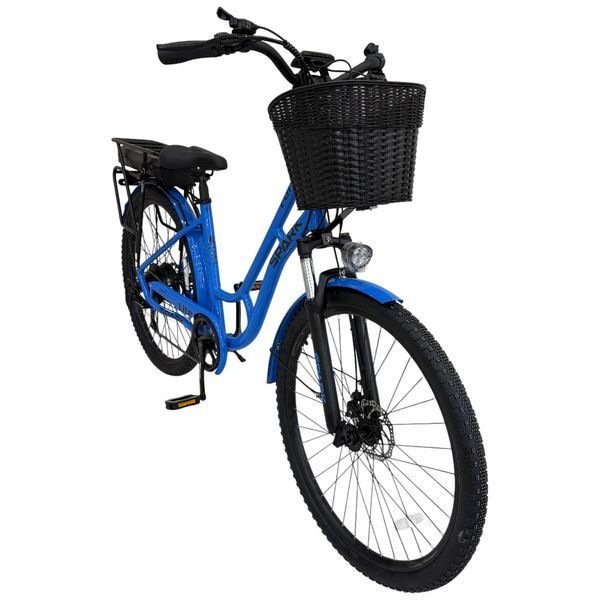 Велосипед с электромотором SPARK E-CITY LITE 18" 48V/500W/12,8Ah синий 218744 фото